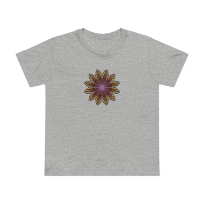 Women’s Maple Tee - Love Light Mandalas No.13