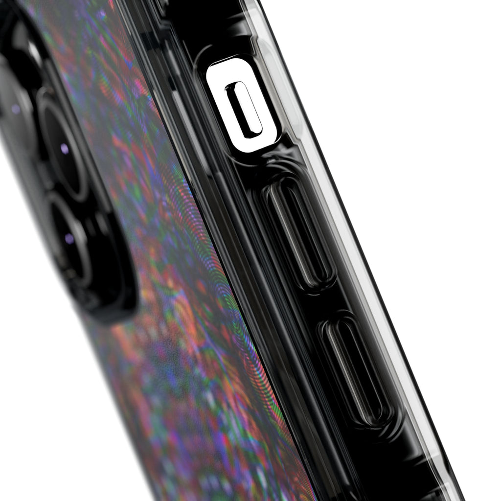iPhone 14 Magnetic Clear Impact Case - DMT Scribe Tiles No.1