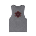 Unisex Stonewash Tank Top - Love Light Mandalas No.5