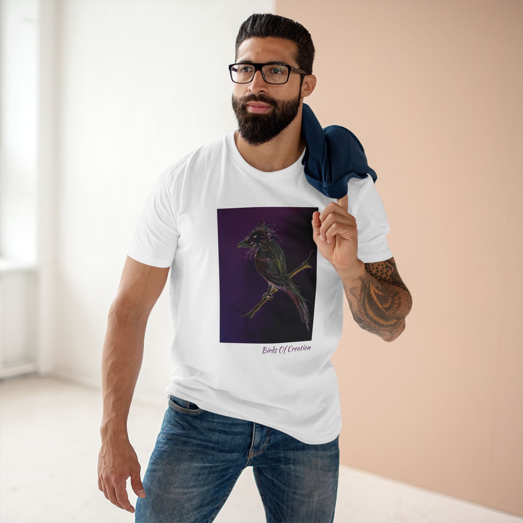 Men's Staple Tee - Birds Of Creation No.1