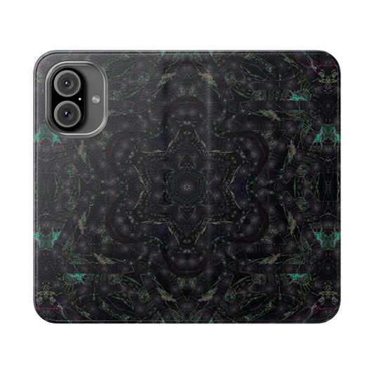iPhone 16 Flip Case - P5 Kaleidoscopic No.31