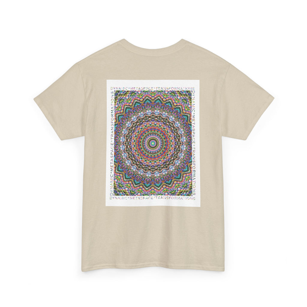 Unisex Heavy Cotton Tee (Back) - DMT Seer No.7