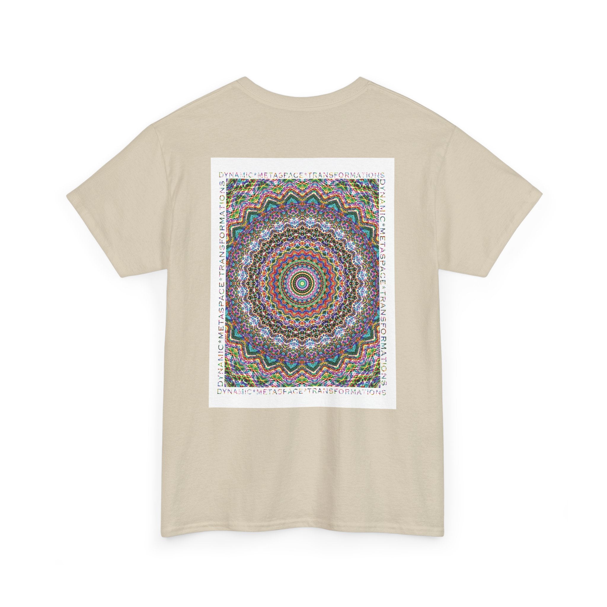 Unisex Heavy Cotton Tee (Back) - DMT Seer No.7