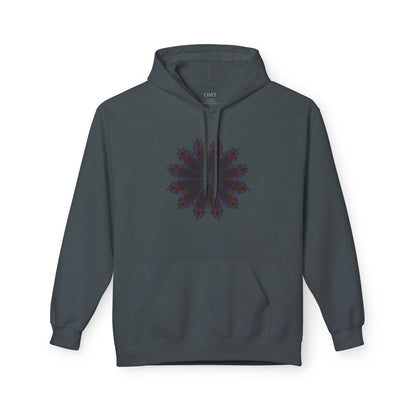 Unisex Midweight Softstyle Fleece Hoodie - Love Light Mandalas No.25