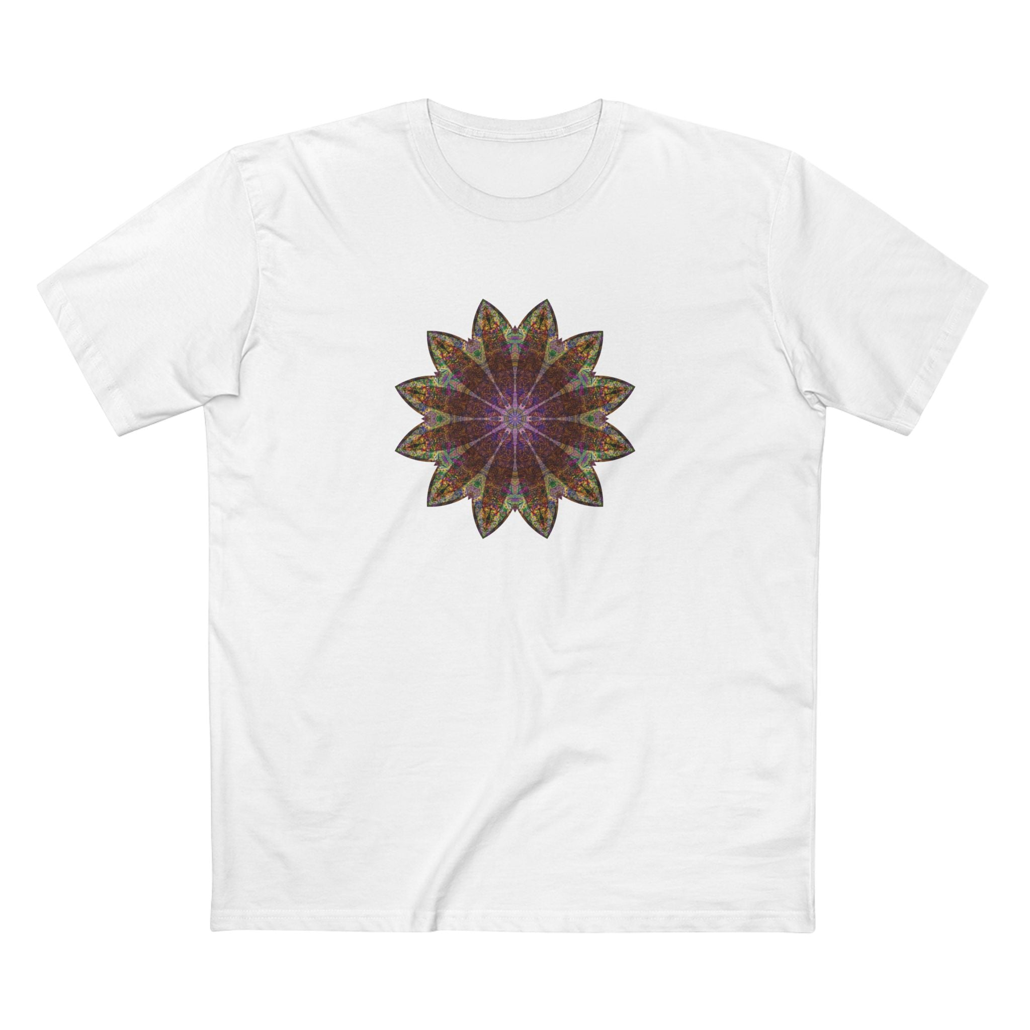Men's Staple Tee - Love Light Mandalas No.13