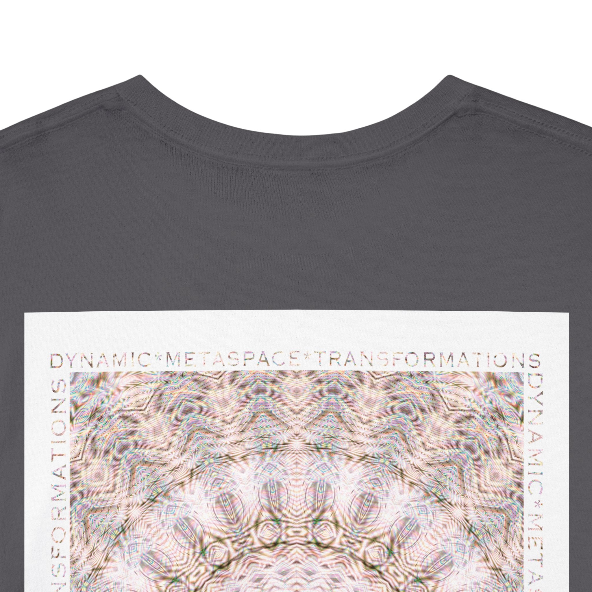 Unisex Heavy Cotton Tee (Back) - DMT Seer No.12