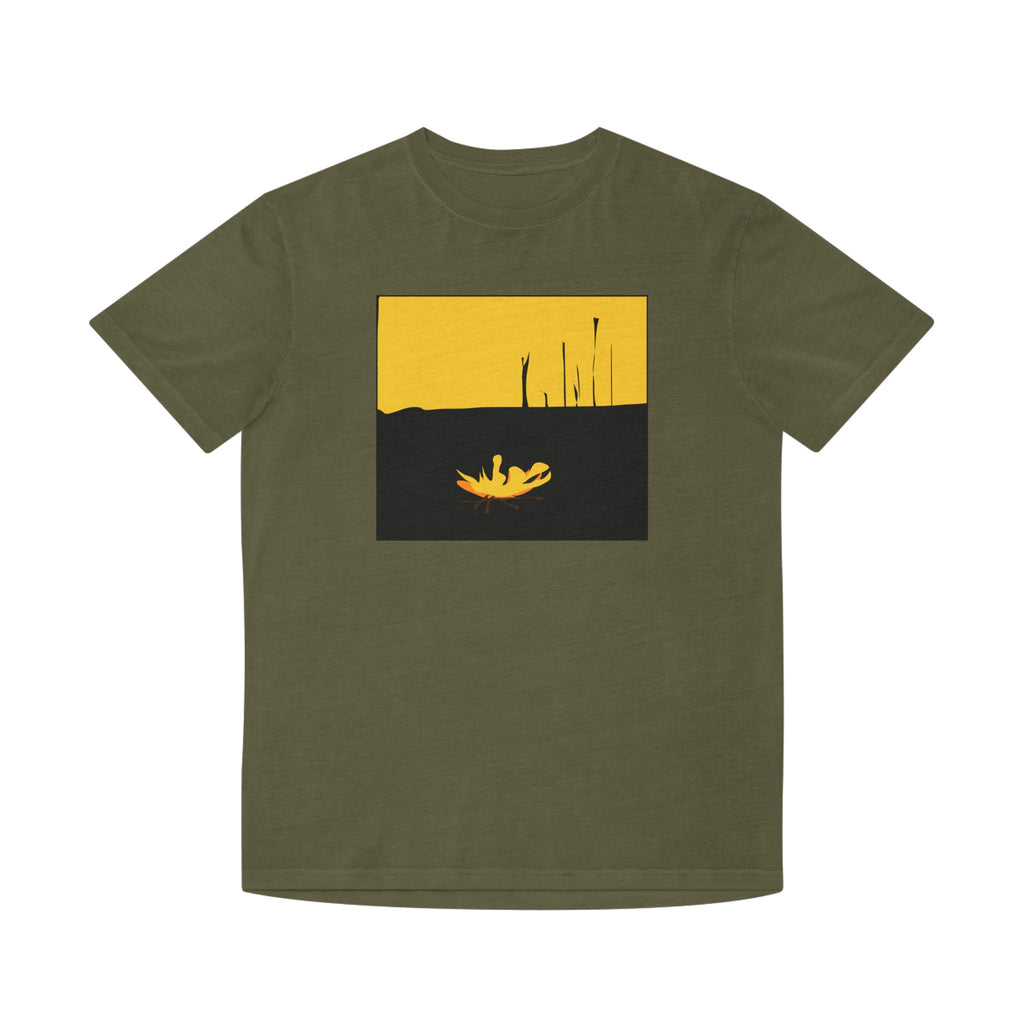 Unisex Faded Shirt -The Traveller Series (Fire)