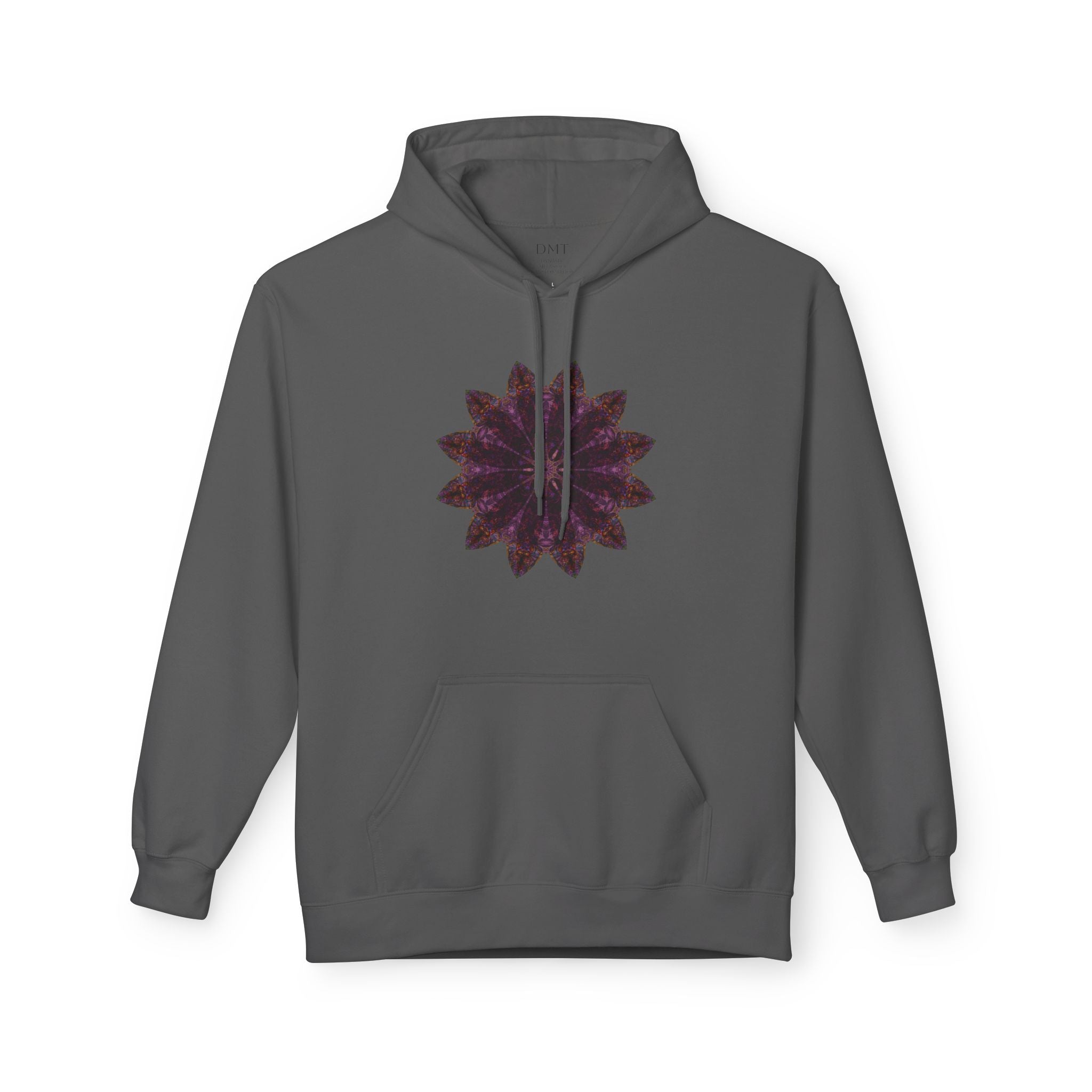 Unisex Midweight Softstyle Fleece Hoodie - Love Light Mandalas No.15