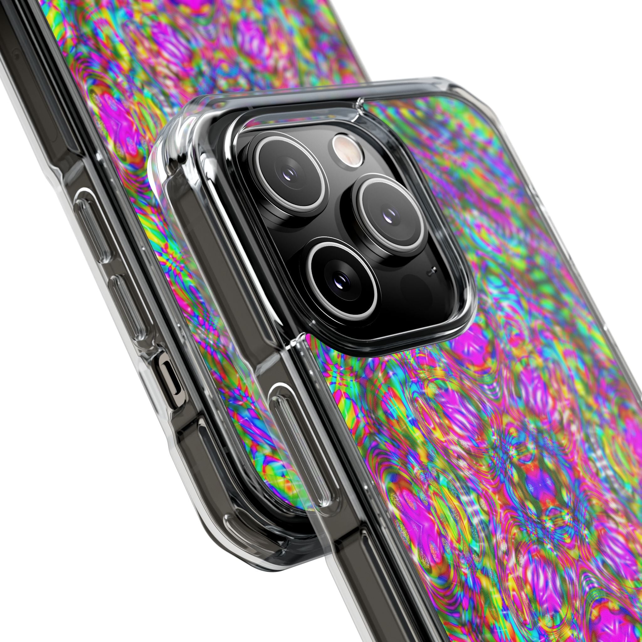 iPhone 14 Magnetic Clear Impact Case - DMT Scribe Tiles No.4