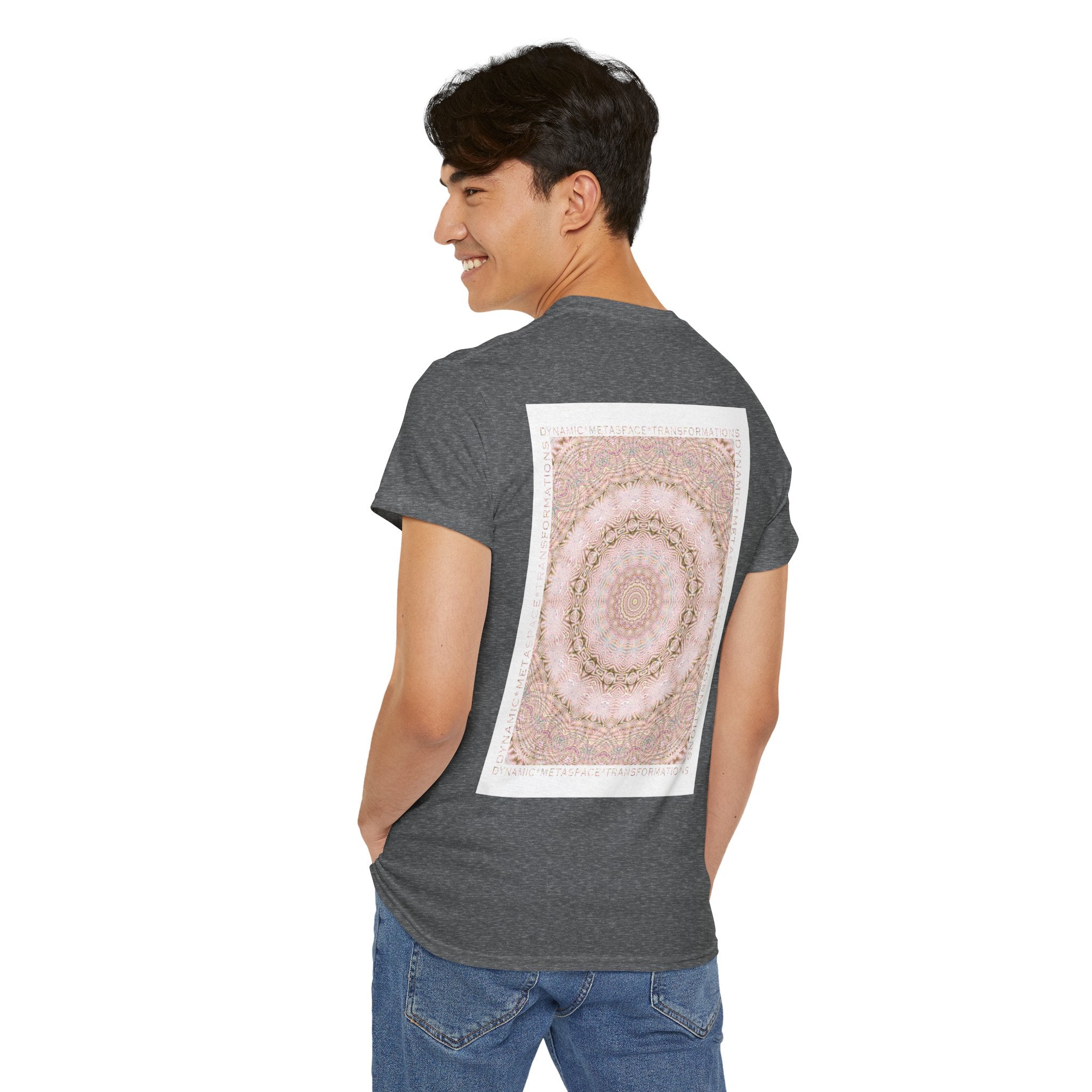 Unisex Heavy Cotton Tee (Back) - DMT Seer No.5