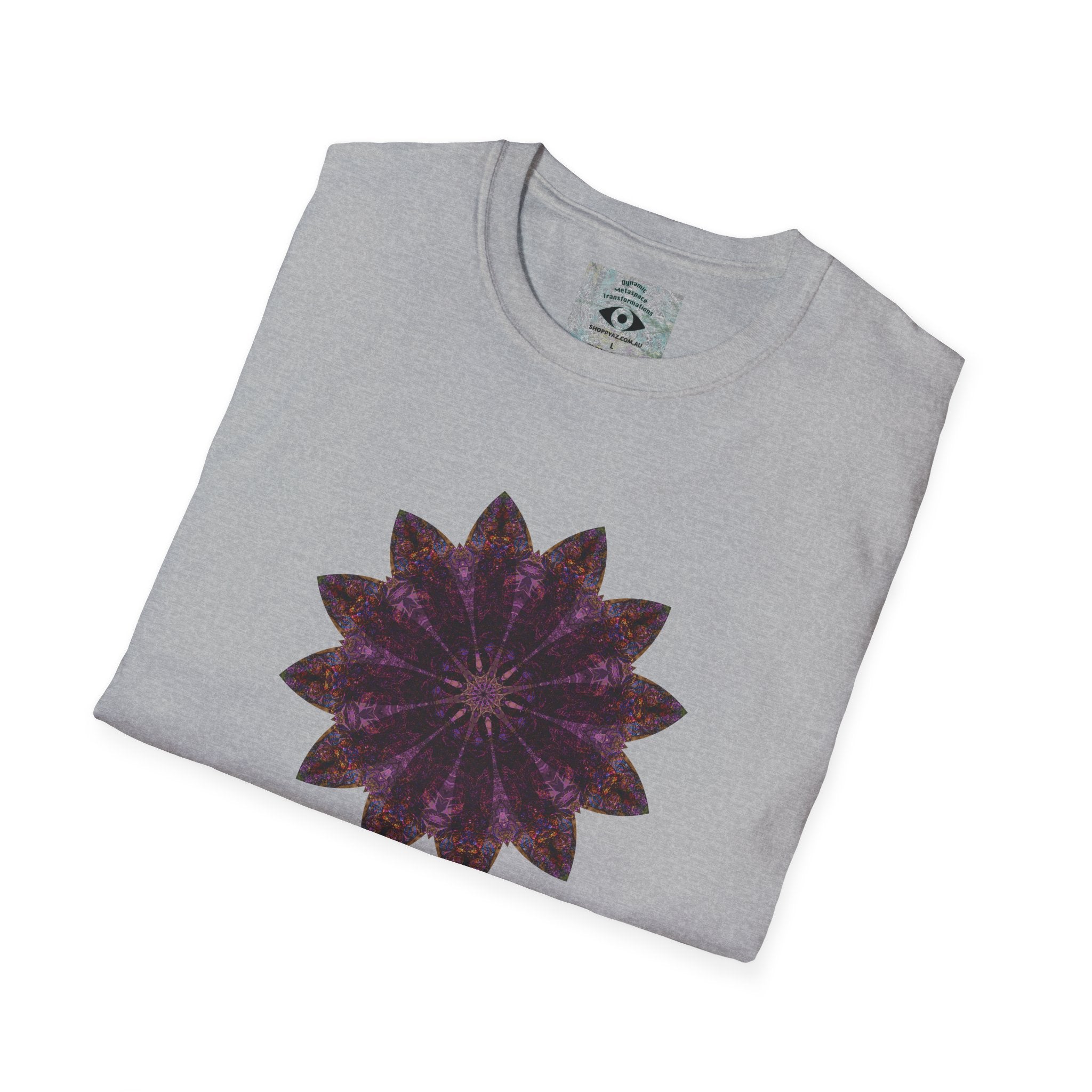 Unisex Softstyle T-Shirt - Love Light Mandalas No.15