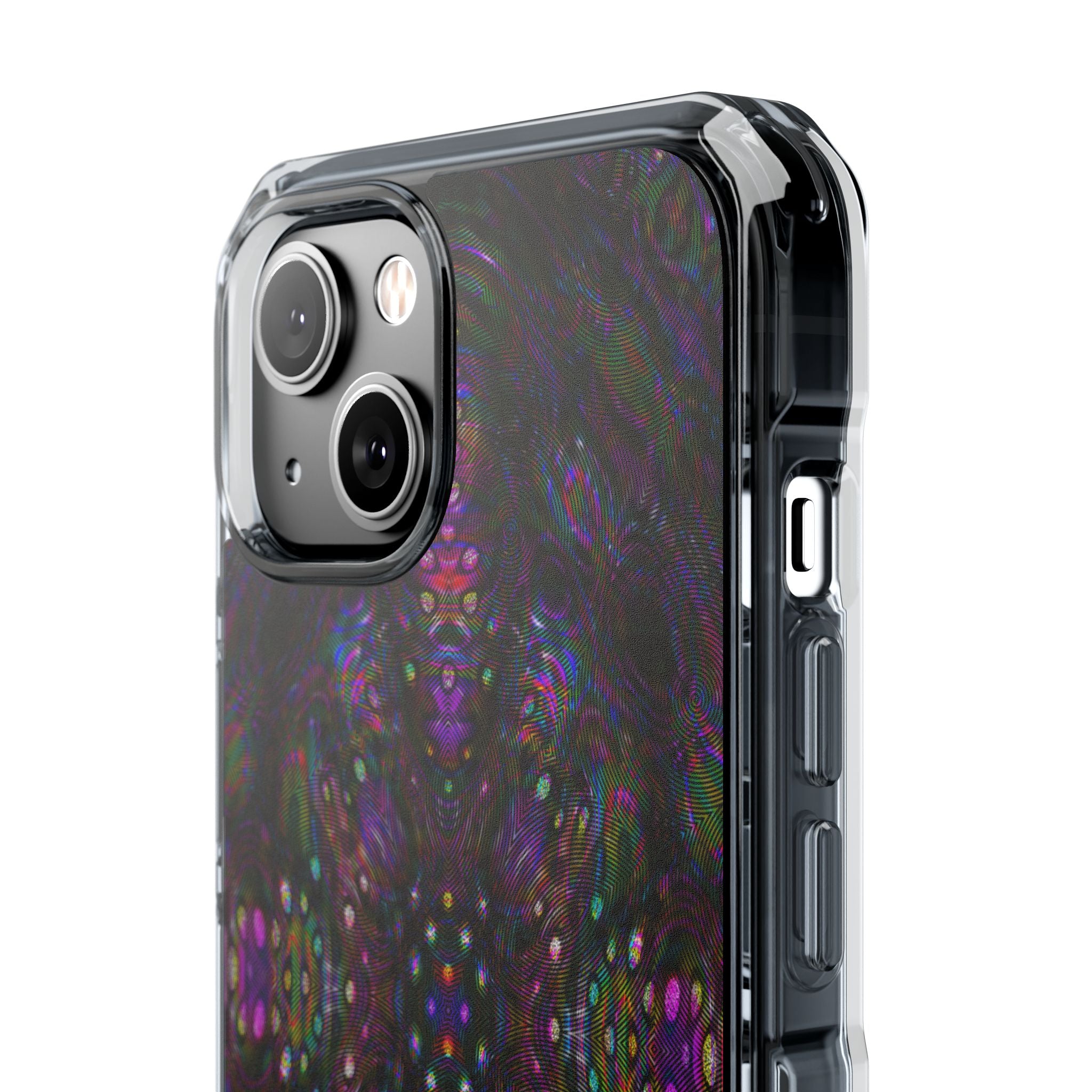 iPhone 14 Magnetic Clear Impact Case - DMT Scribe Tiles No.6