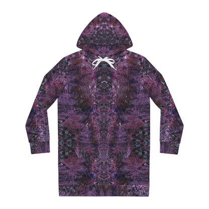 Women's Hoodie Dress - Love Light Fractals No.6