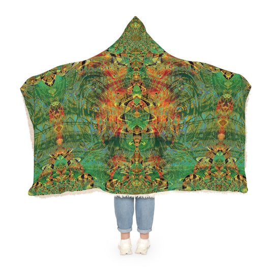Snuggle Blanket - Love Light Fractals No.3