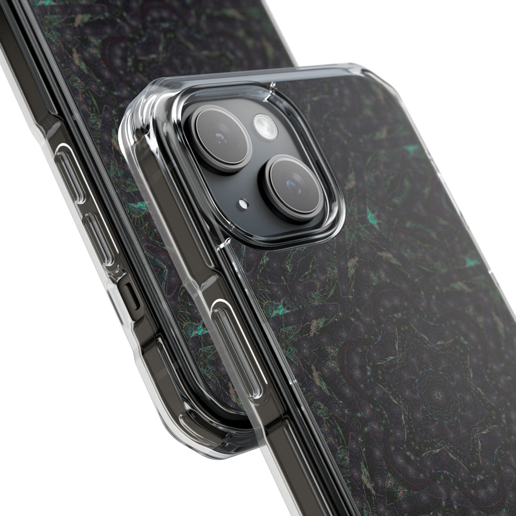 iPhone 15 Magnetic Clear Impact Case - P5 Kaleidoscopic No.31