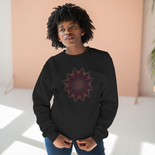 Unisex Crewneck Sweatshirt - Love Light Mandalas No.8