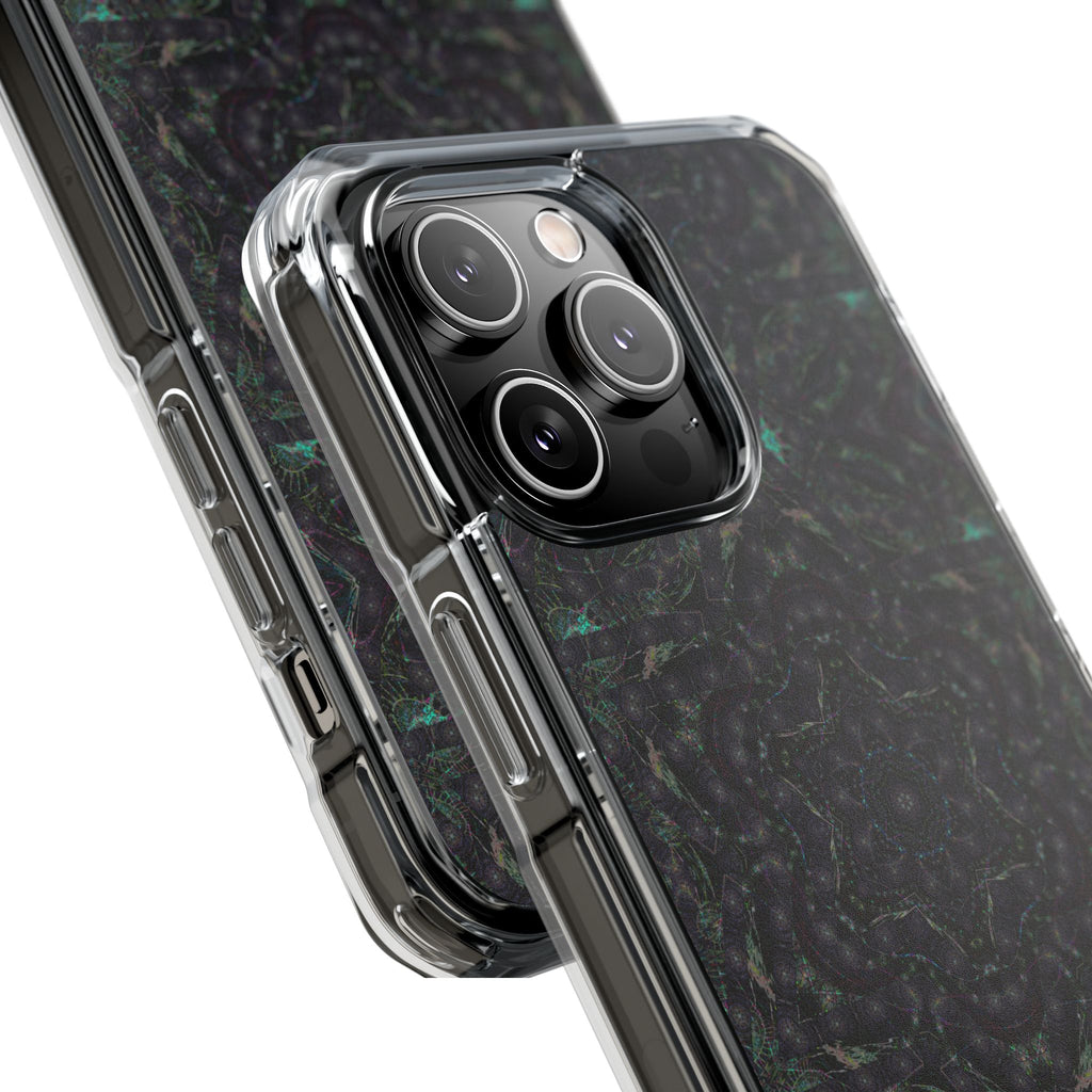 iPhone 14 Magnetic Clear Impact Case - P5 Kaleidoscopic No.31