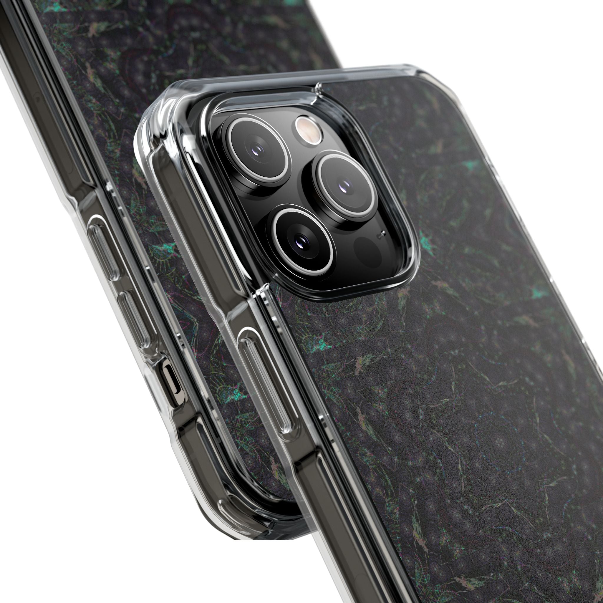 iPhone 14 Magnetic Clear Impact Case - P5 Kaleidoscopic No.31