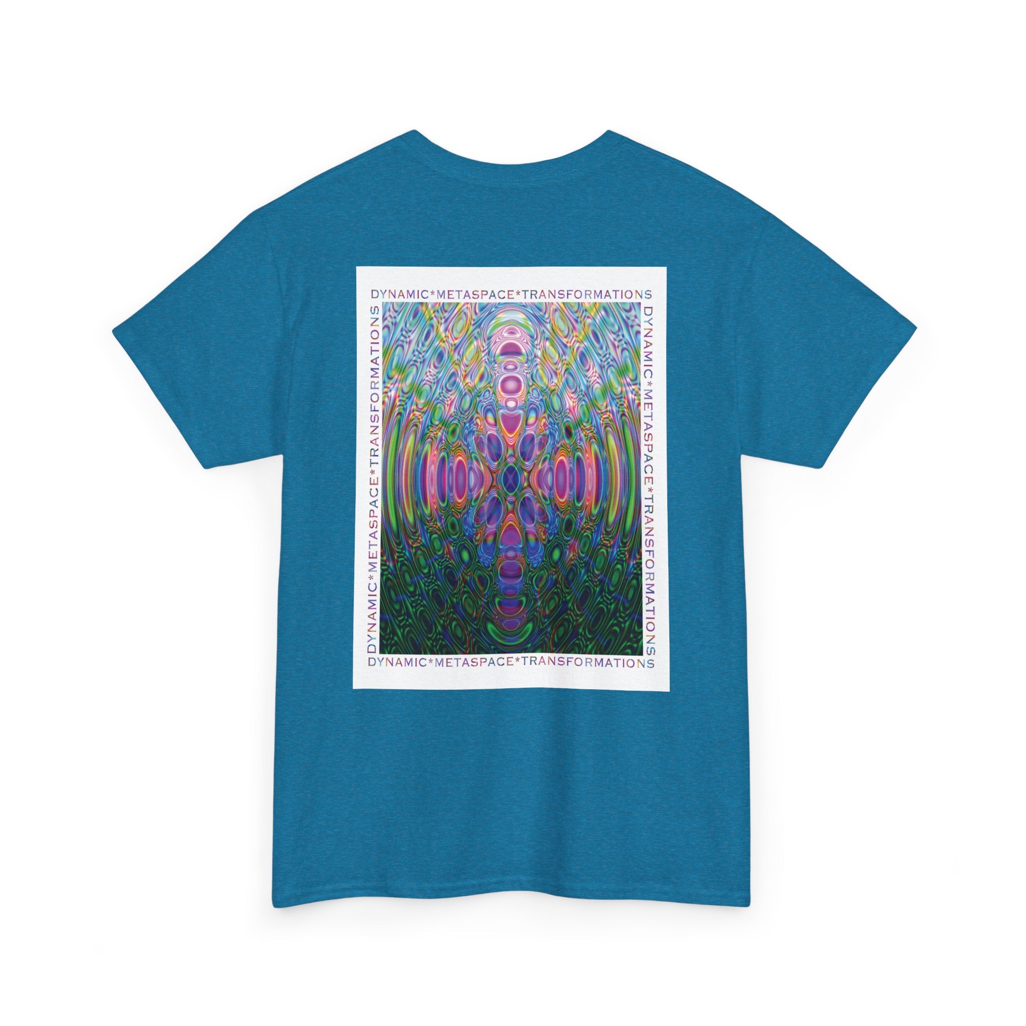 Unisex Heavy Cotton Tee (Back) - DMT Seer No.2
