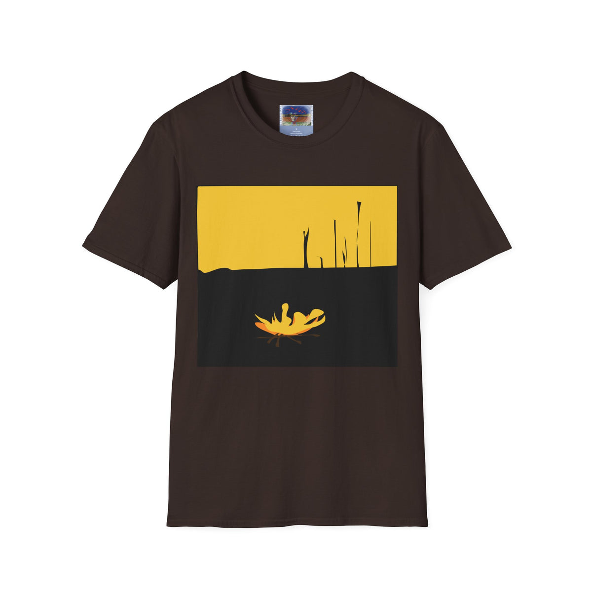 Unisex Softstyle T-Shirt - The Traveller Series (Fire)