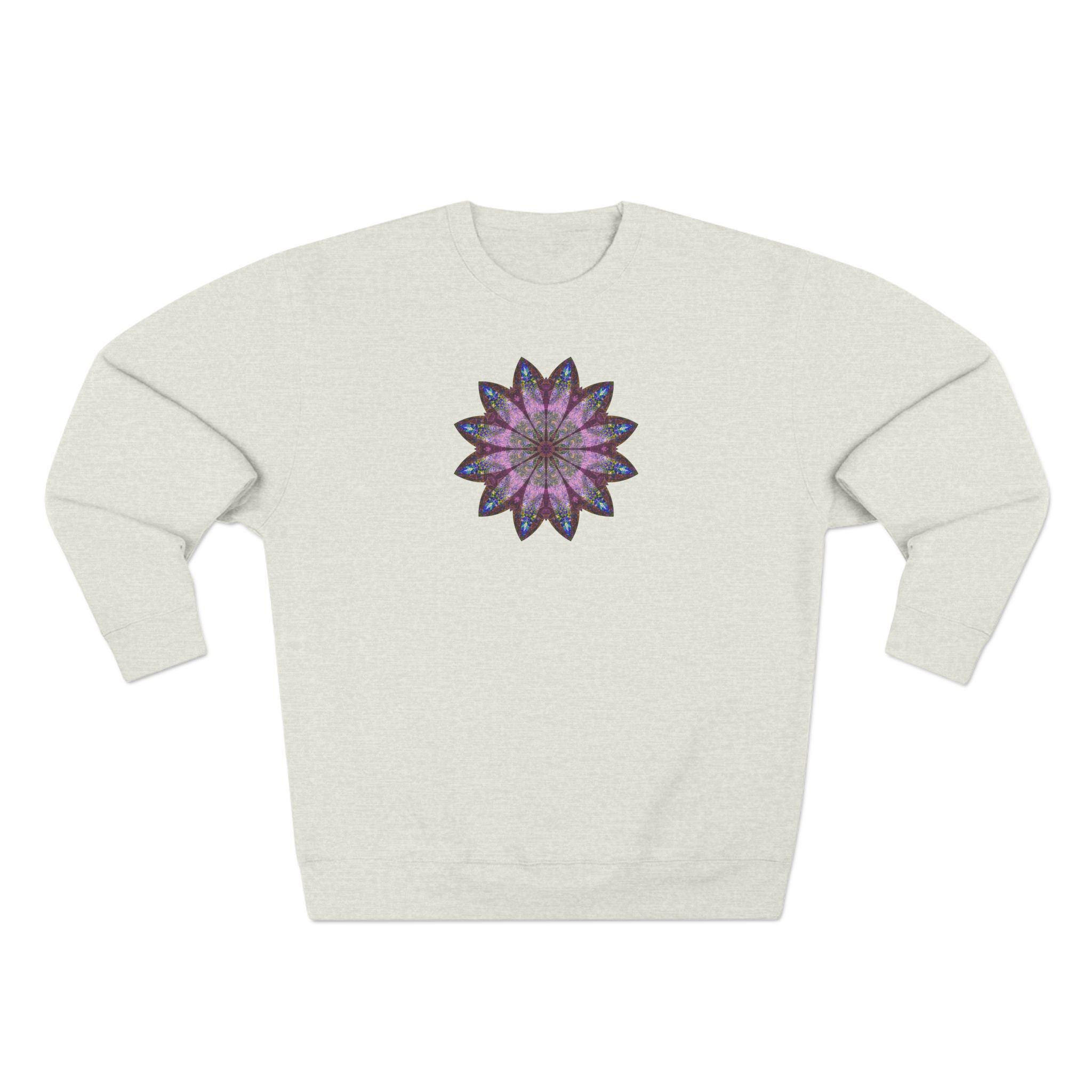 Unisex Crewneck Sweatshirt - Love Light Mandalas No.19