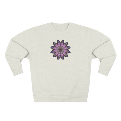 Unisex Crewneck Sweatshirt - Love Light Mandalas No.19