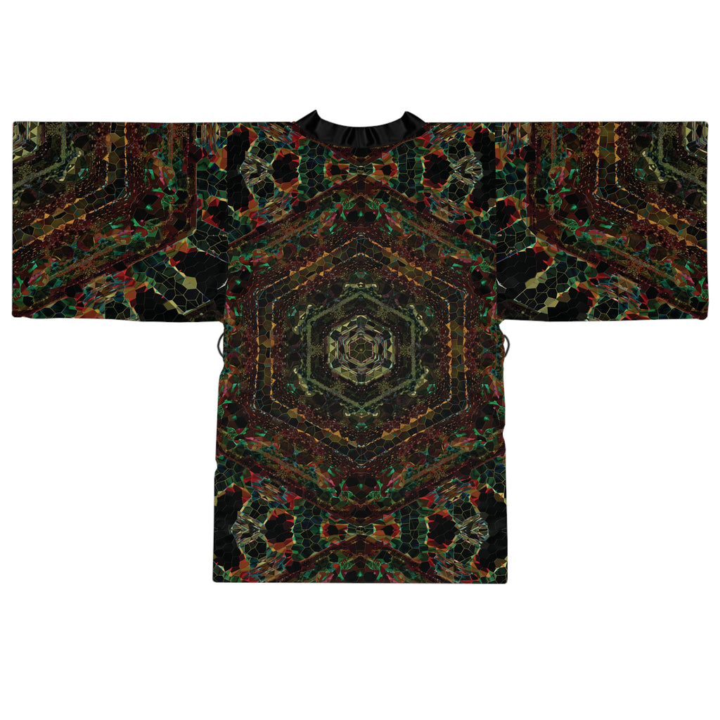 Long Sleeve Kimono Robe - DK Series No.14