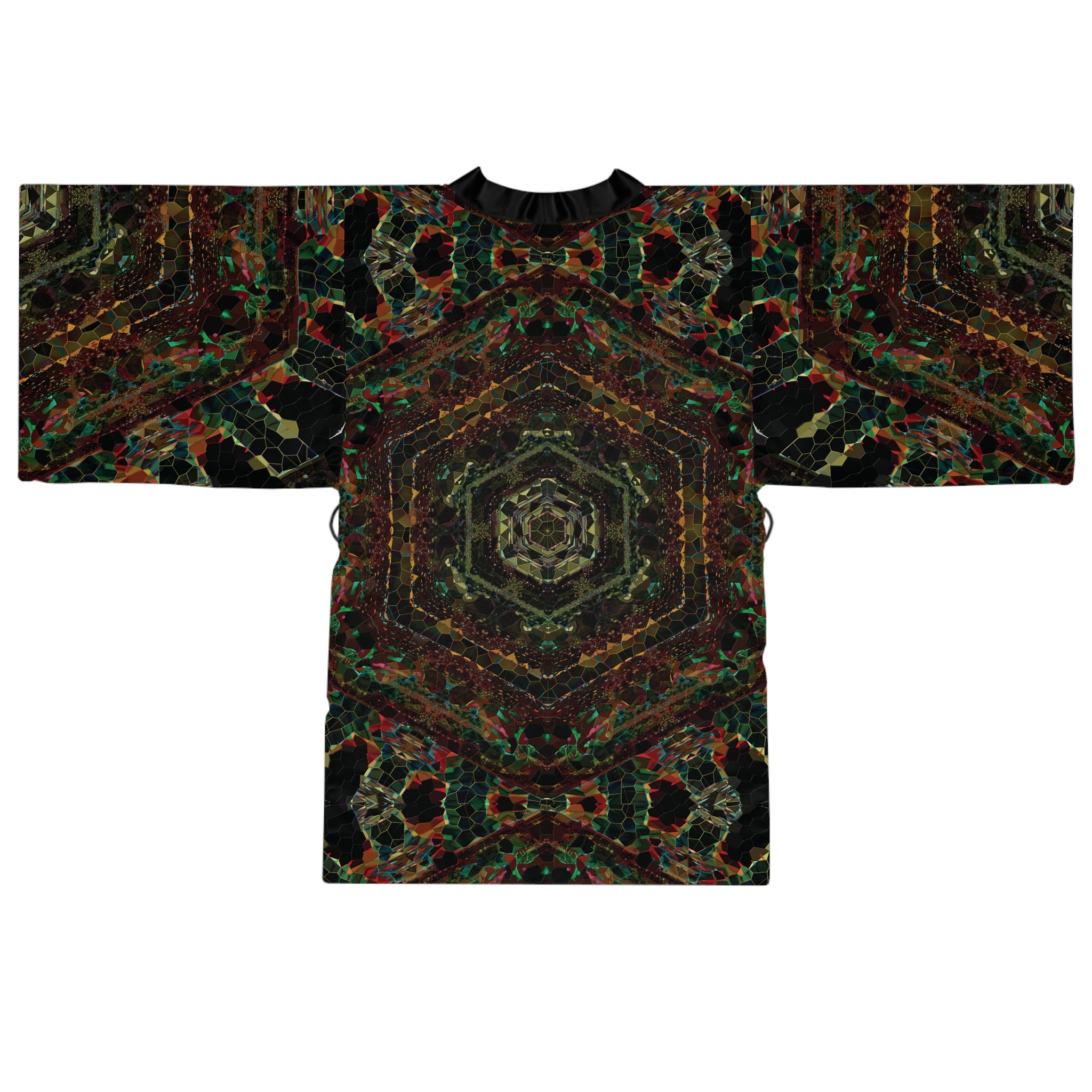 Long Sleeve Kimono Robe - DK Series No.14
