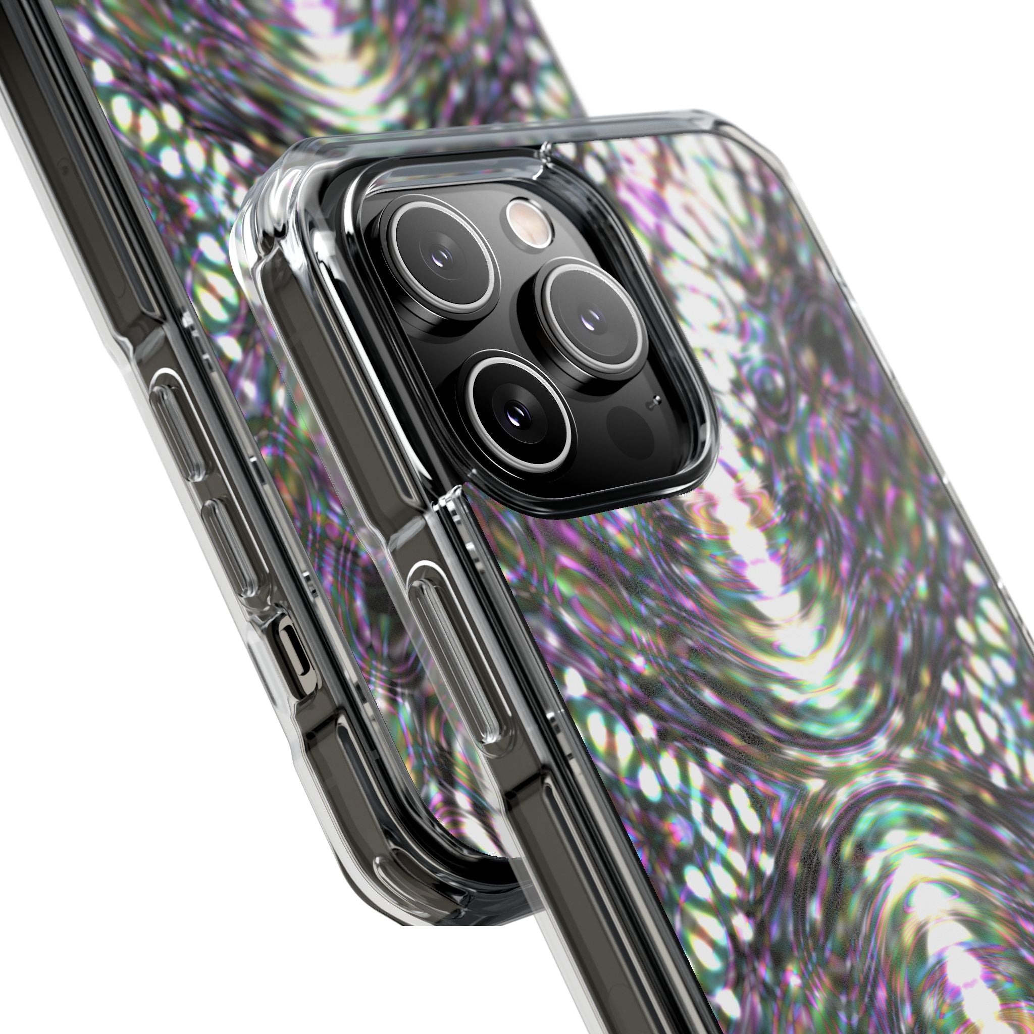 iPhone 14 Magnetic Clear Impact Case - DMT Scribe Tiles No.8