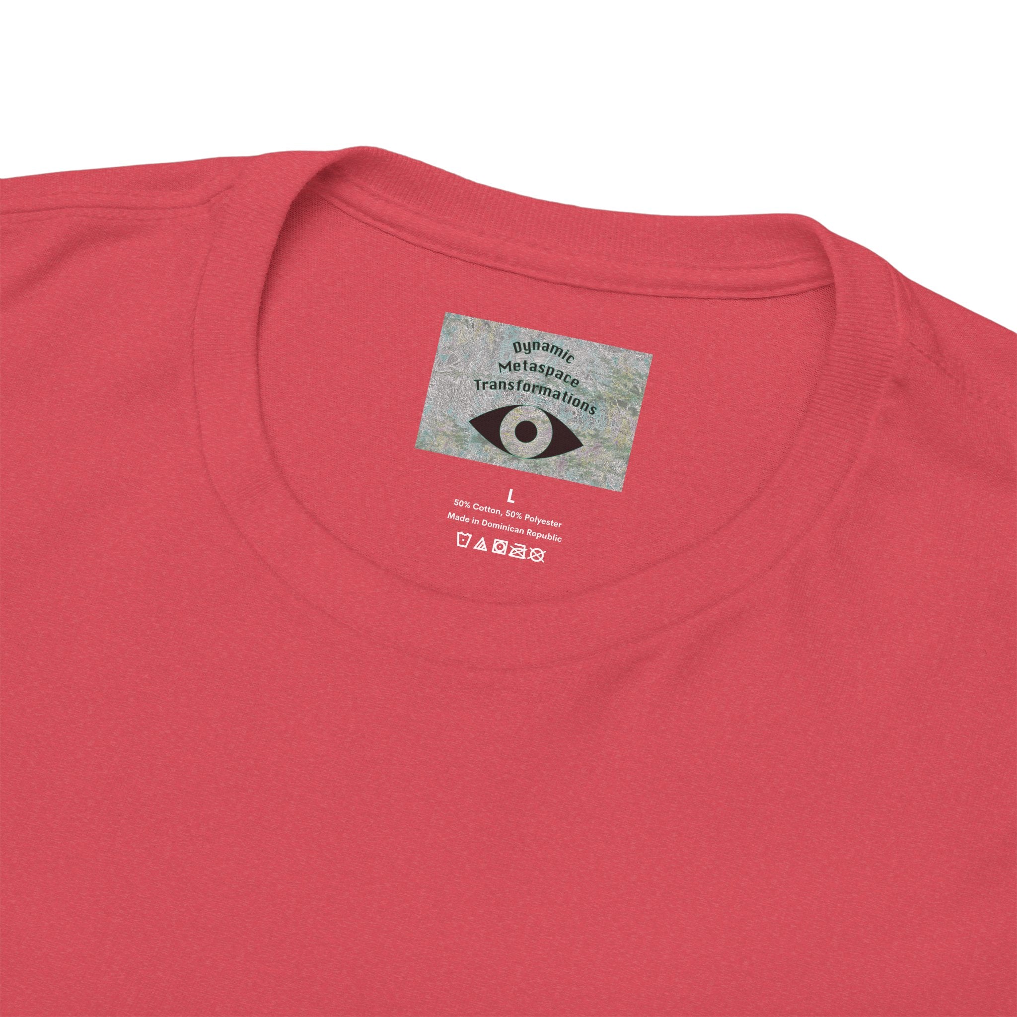 Unisex Heavy Cotton Tee (Back) - DMT Seer No.1