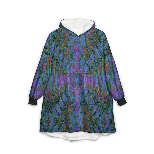 Unisex Hooded Blanket - DMT Seer No. 17