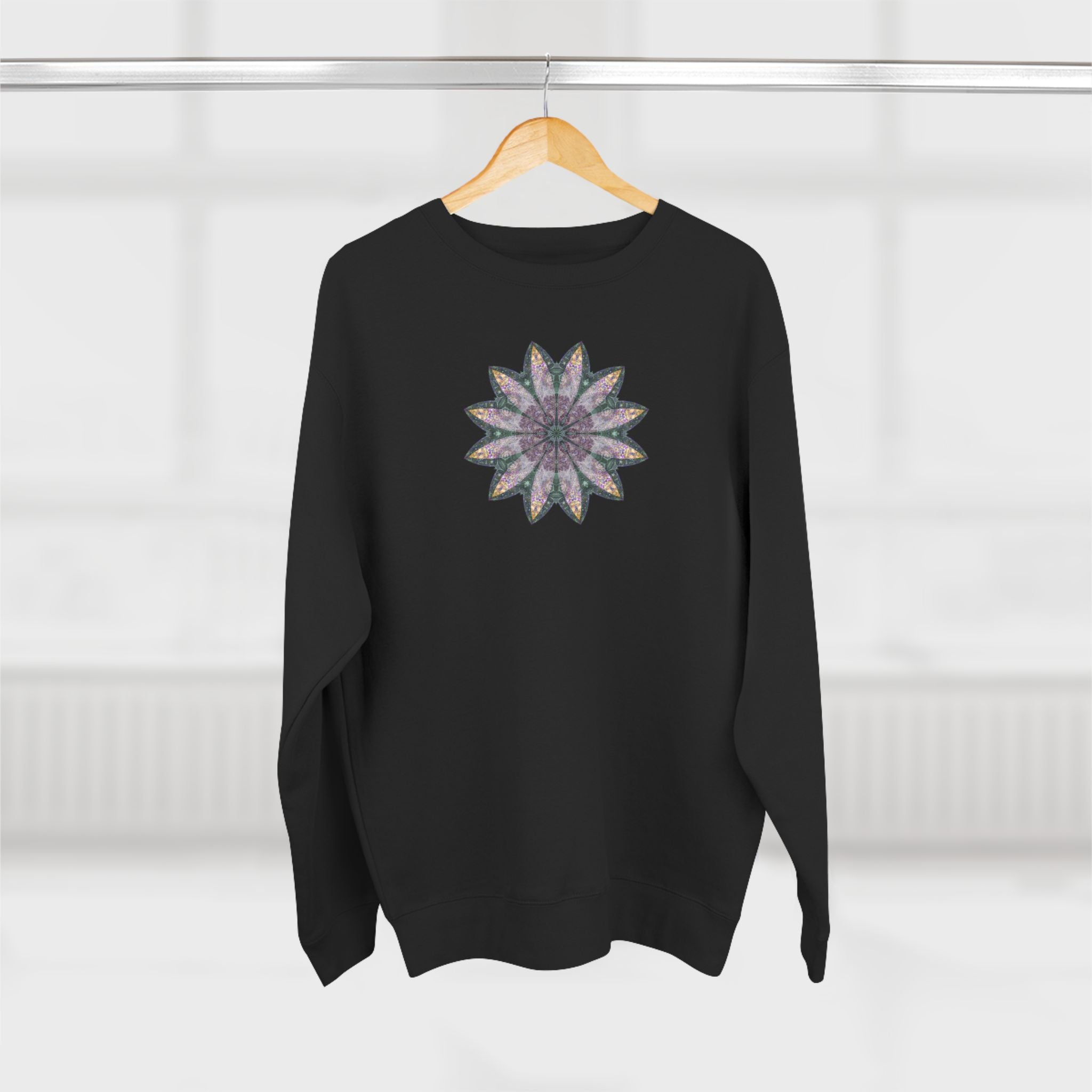 Unisex Crewneck Sweatshirt - Love Light Mandalas No.21