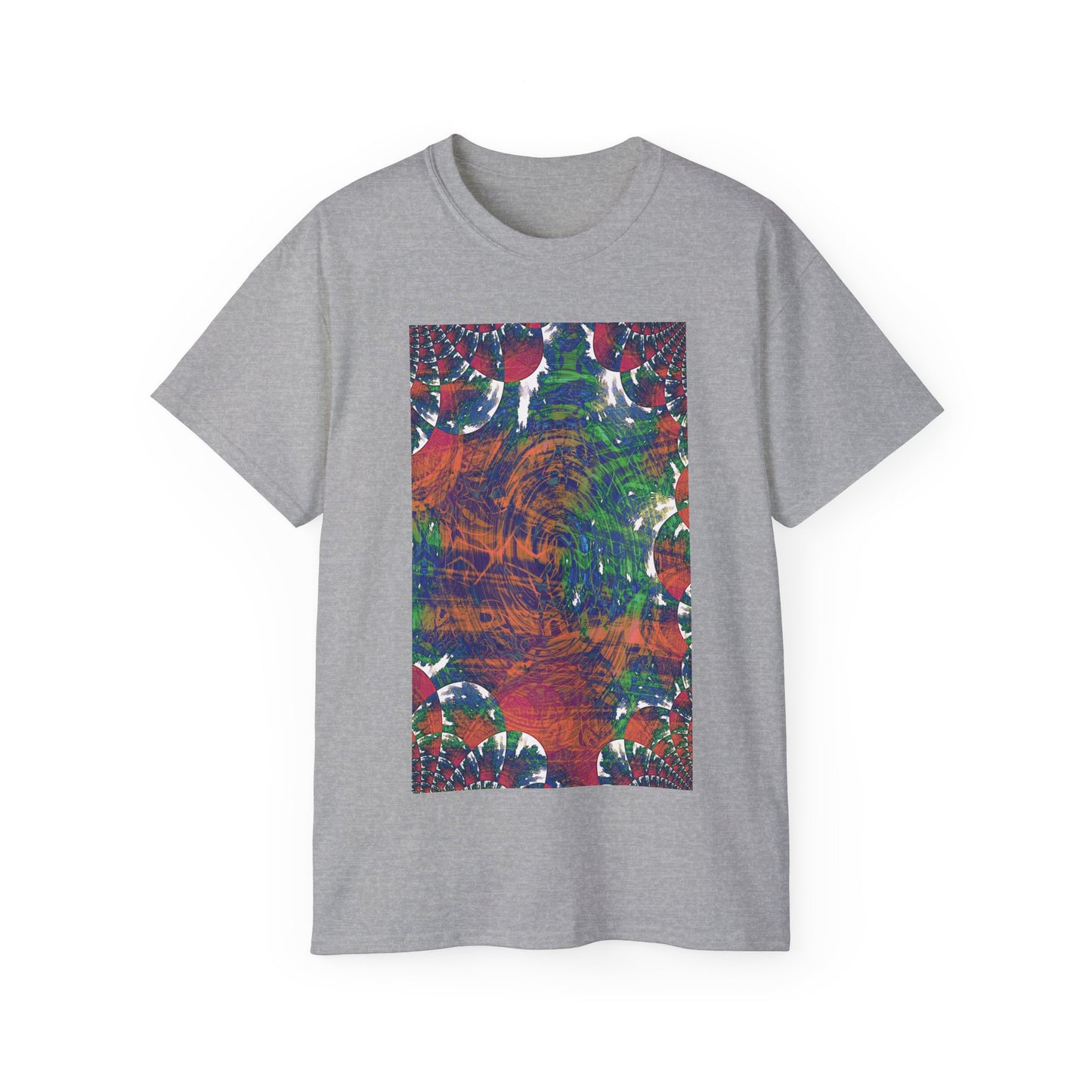 Unisex Ultra Cotton Tee - Love Light Fractals No.2