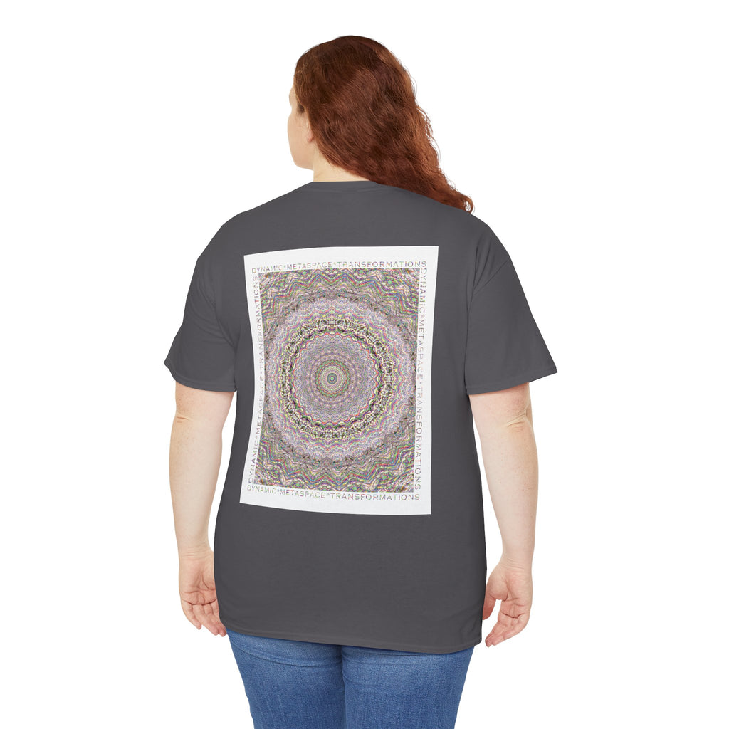 Unisex Heavy Cotton Tee (Back) - DMT Seer No.10