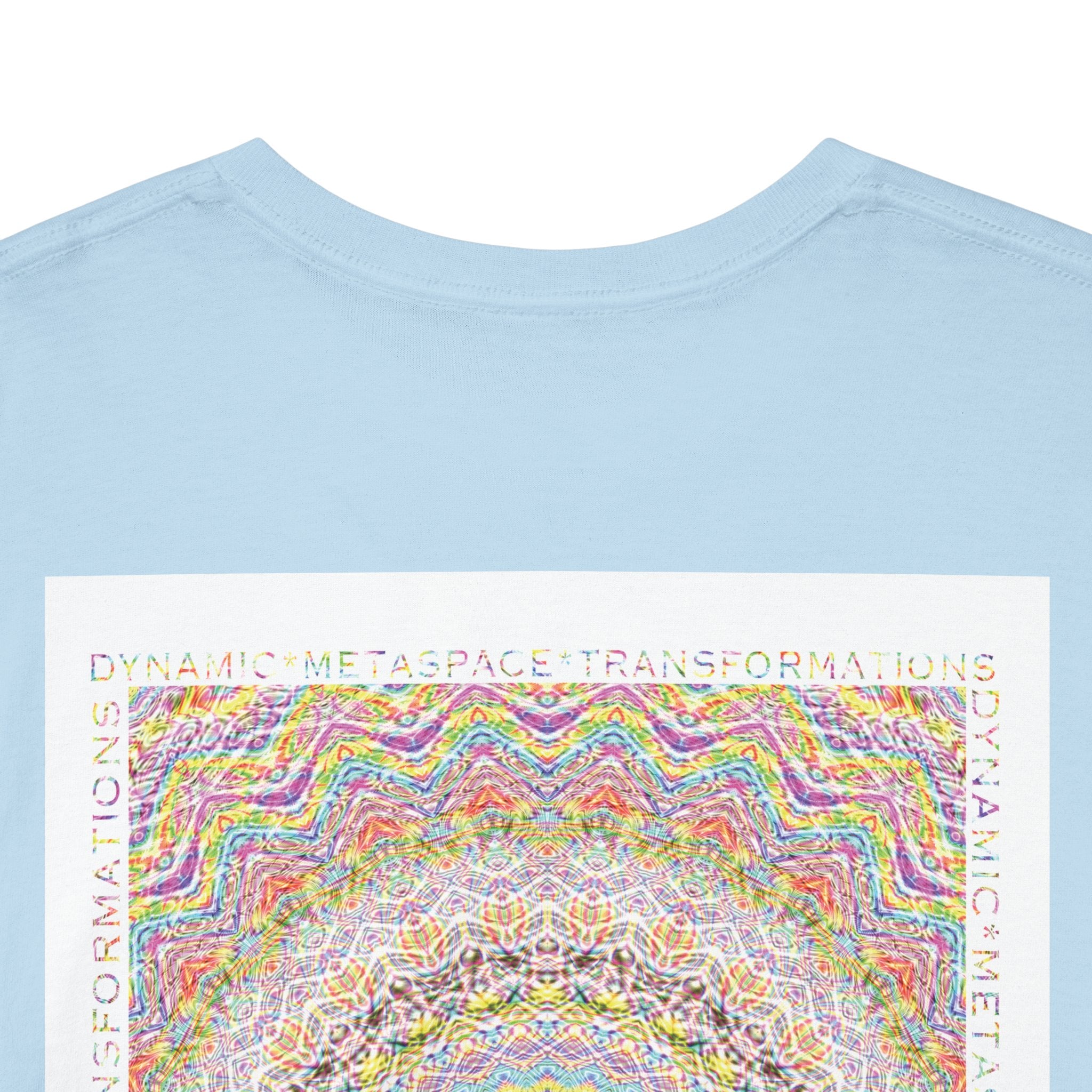 Unisex Heavy Cotton Tee (Back) - DMT Seer No.11
