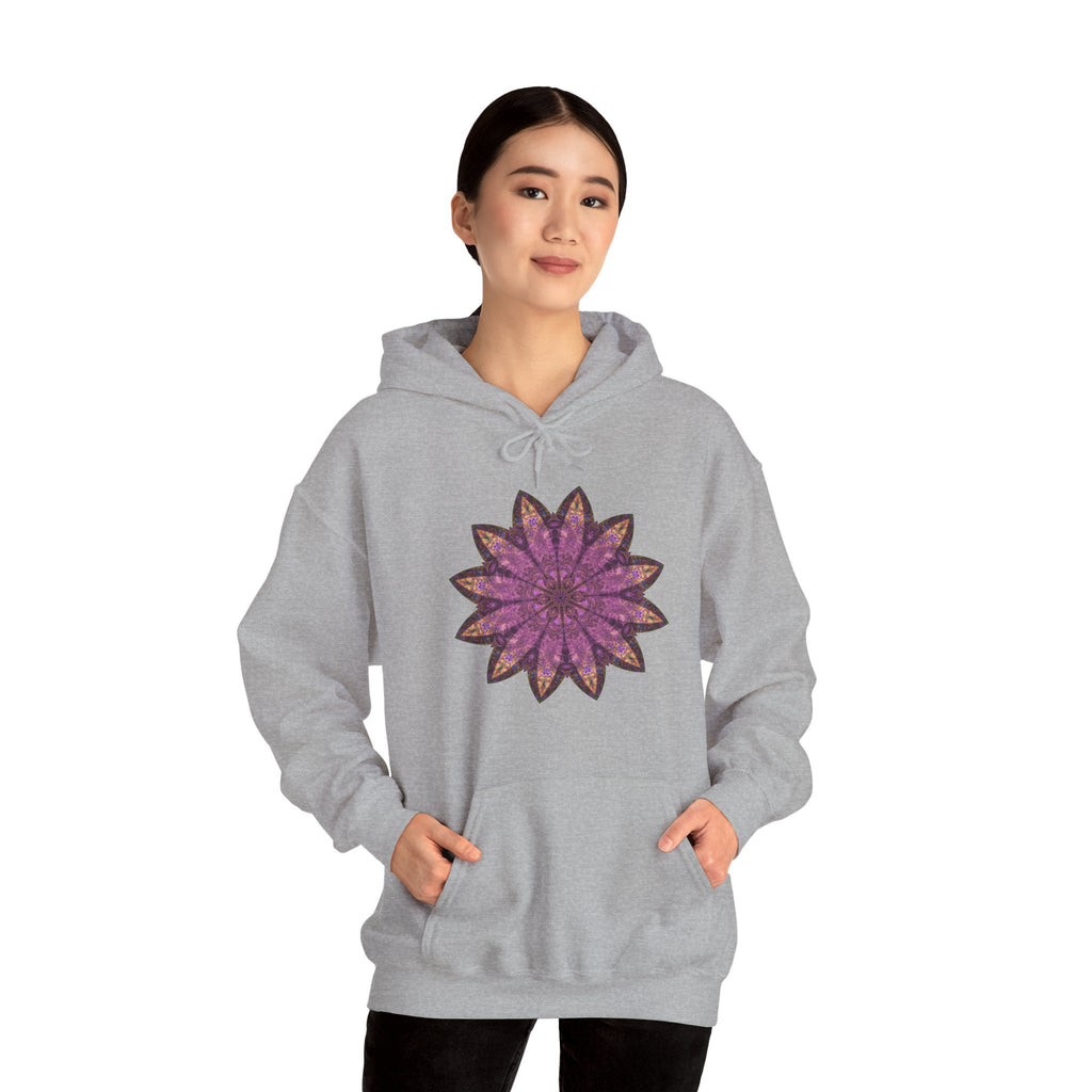 Unisex Heavy Blend™ Hooded Sweatshirt - Love Light Mandalas No.16