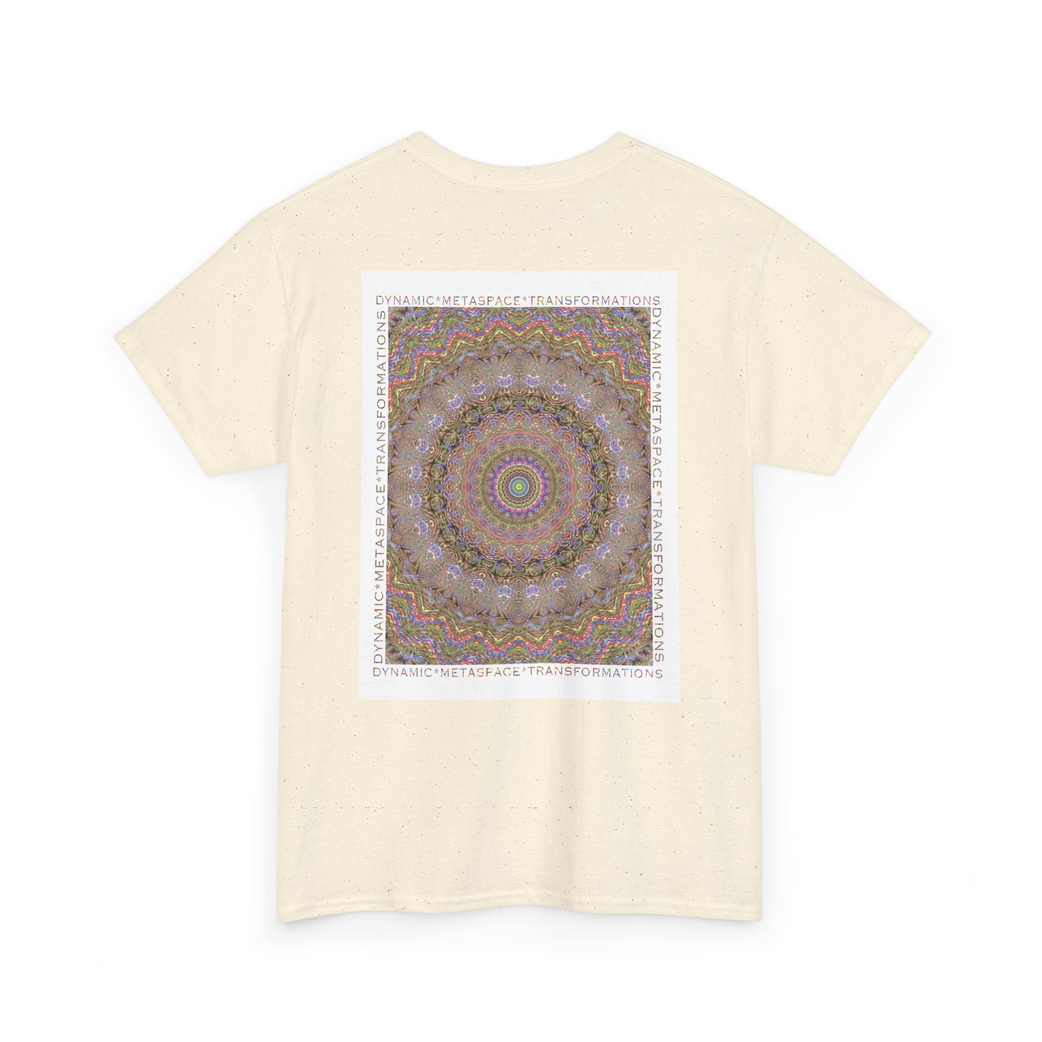 Unisex Heavy Cotton Tee (Back) - DMT Seer No.6
