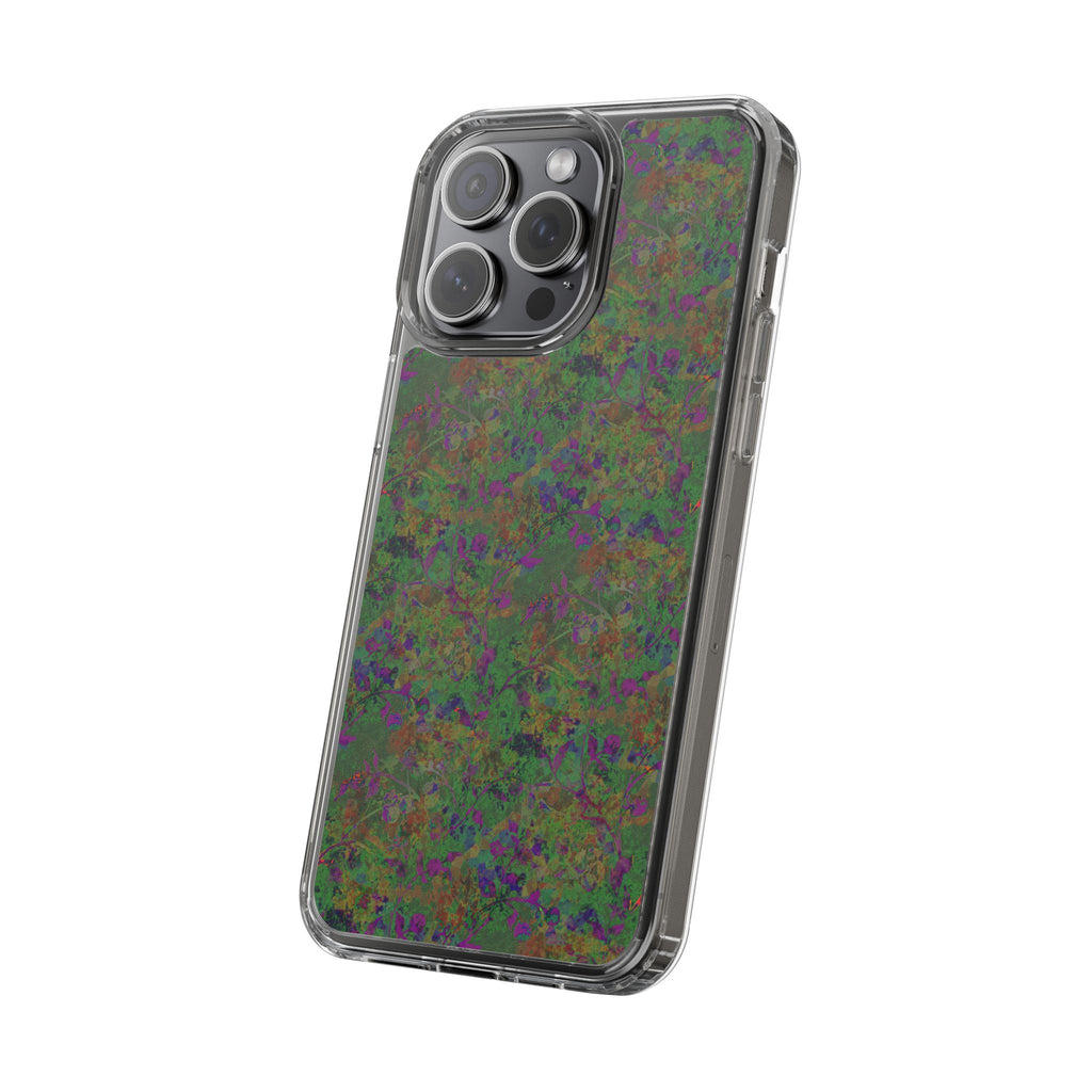 iPhone 15 Clear Case – Hidden Weave Series V3 No.24