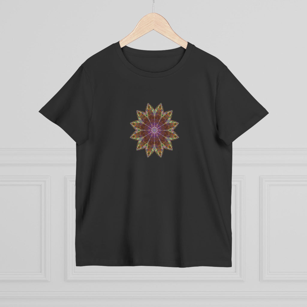 Women’s Maple Tee - Love Light Mandalas No.13