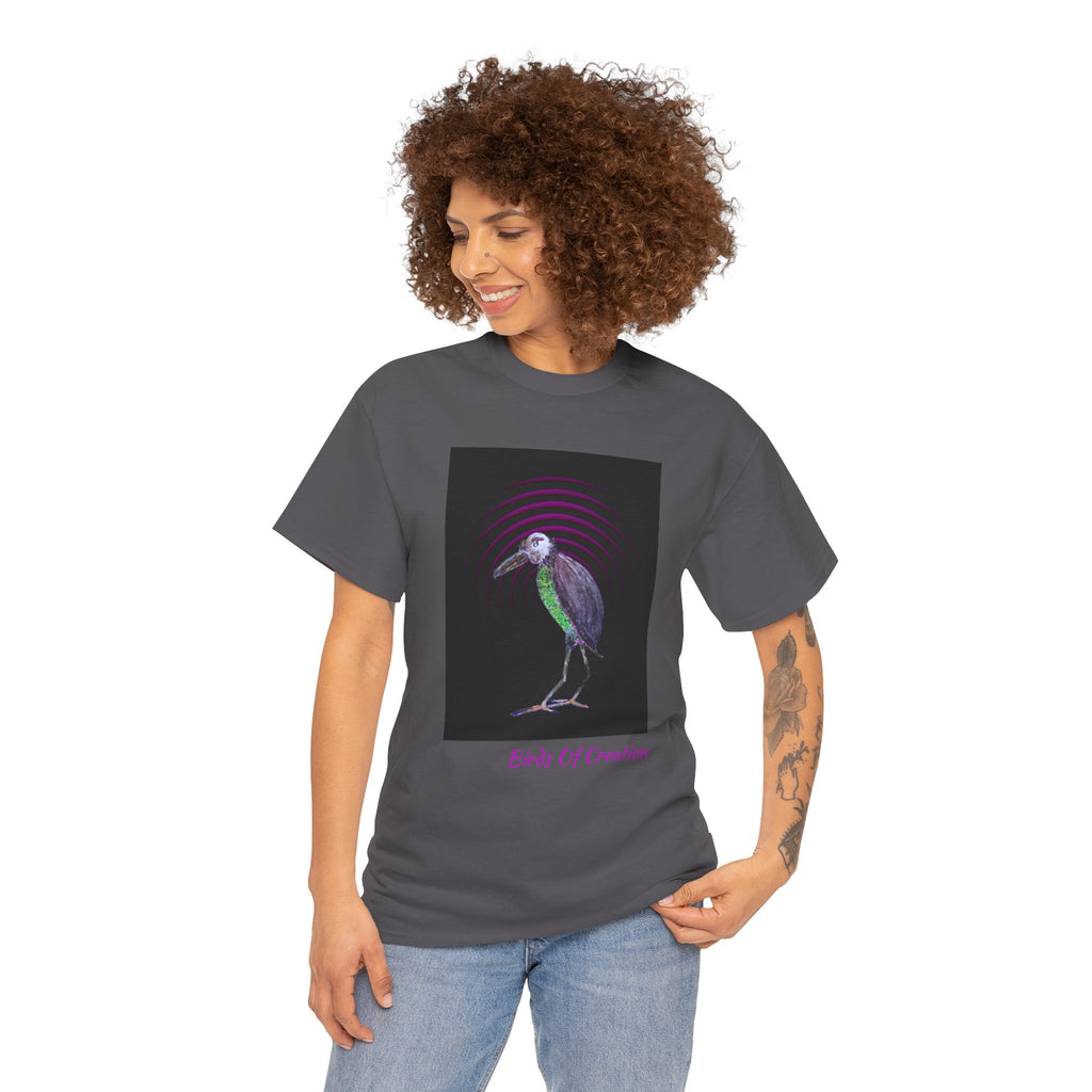 Unisex Heavy Cotton Tee - Birds Of Creation No.2b