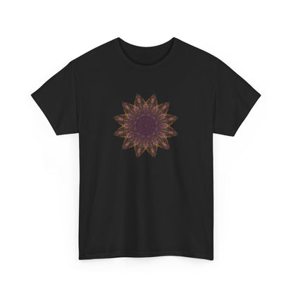 Unisex Heavy Cotton Tee - Love Light Mandalas No.1