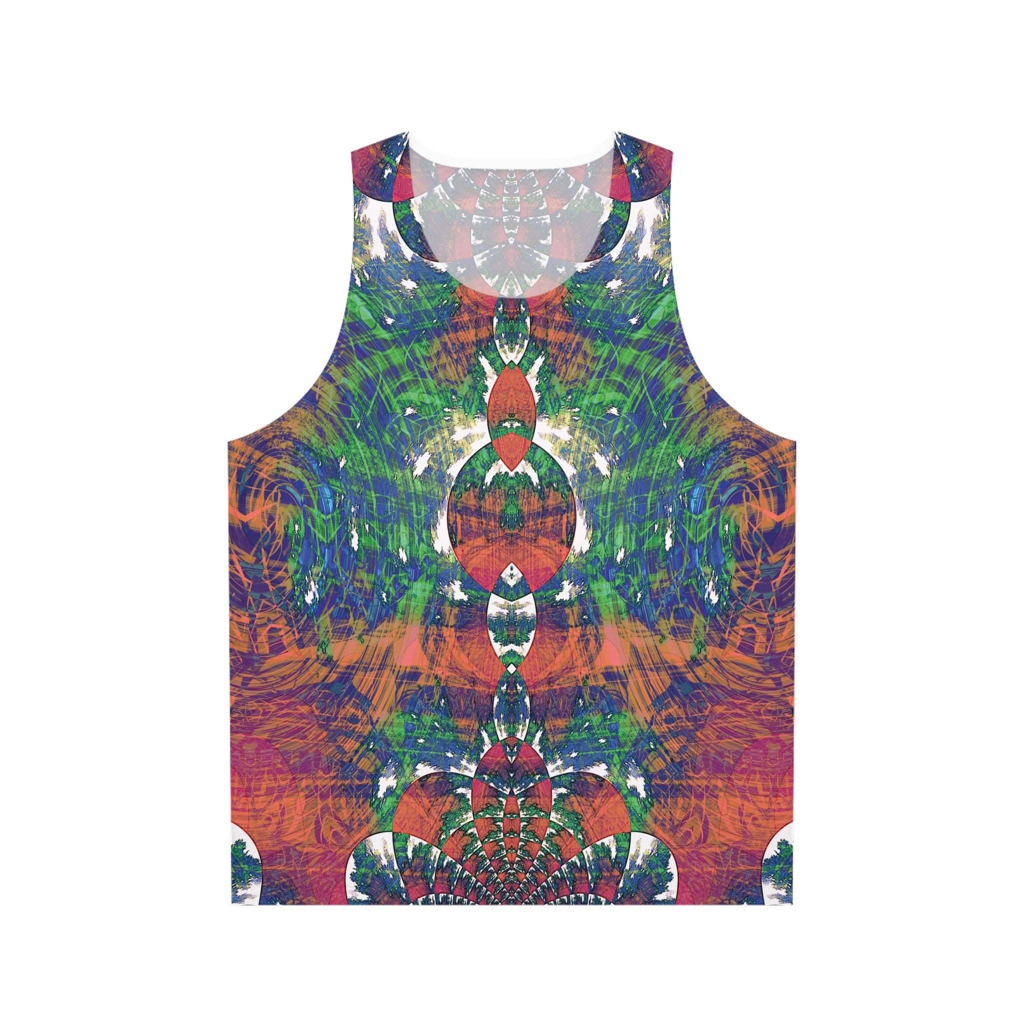 Unisex Tank Top - Love Light Fractals No.2