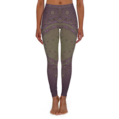 Spandex Leggings - Love Light Fractals No.11b