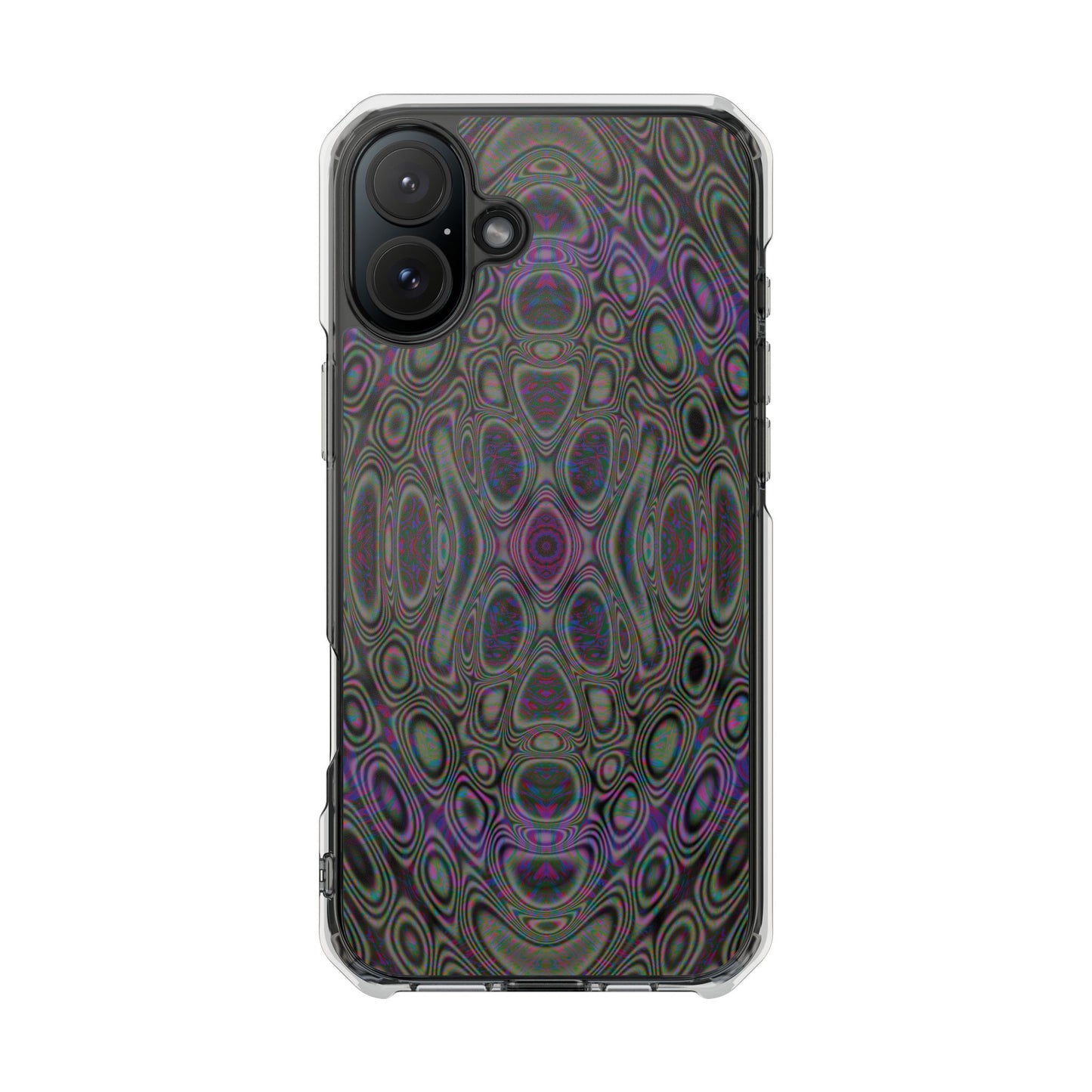 iPhone 16 Magnetic Clear Impact Case - DMT Seer No.19