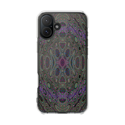 iPhone 16 Magnetic Clear Impact Case - DMT Seer No.19
