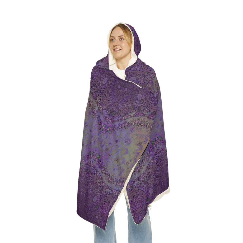 Snuggle Blanket - Love Light Fractals No.13