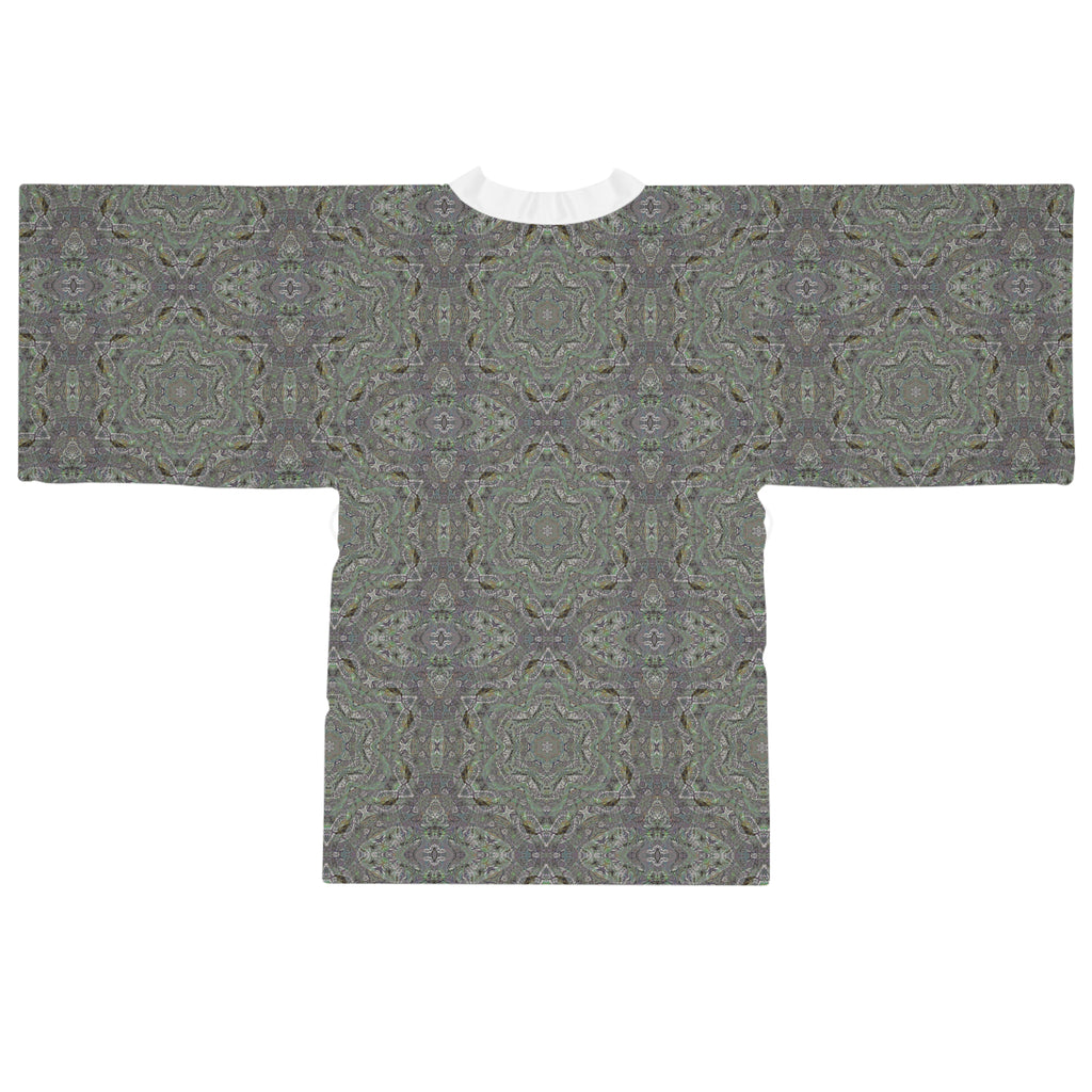 Long Sleeve Kimono Robe - P5 Kaleidoscopic No.29