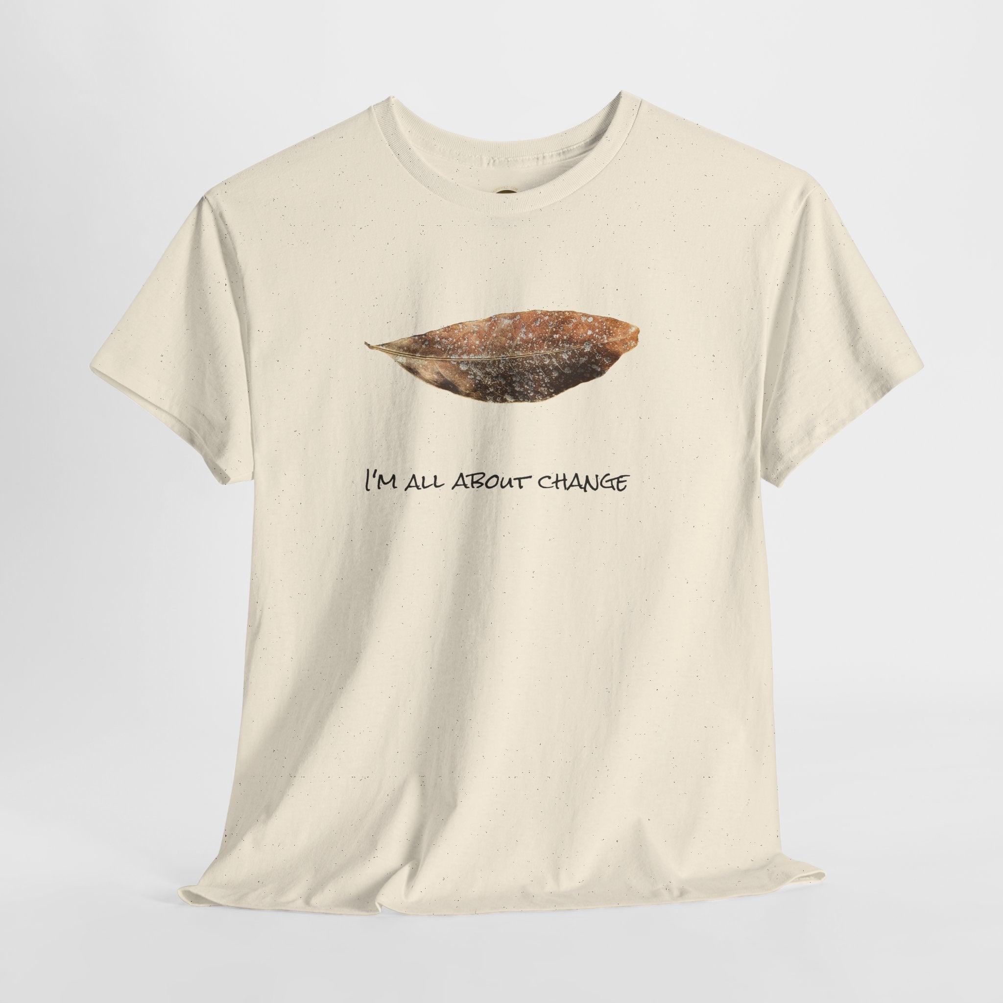 Unisex Heavy Cotton Tee - All About Change No.1