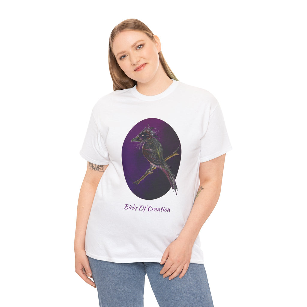 Unisex Heavy Cotton Tee - Birds Of Creation No.1a