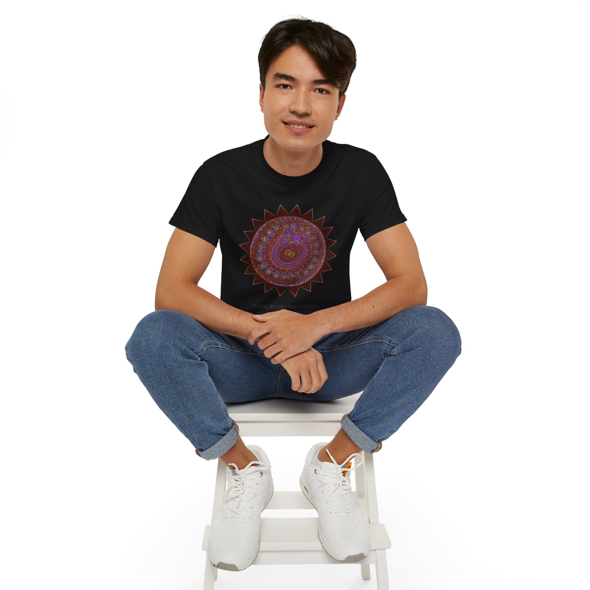 Unisex Ultra Cotton Tee - Mycelium Mandalas No.M18K4